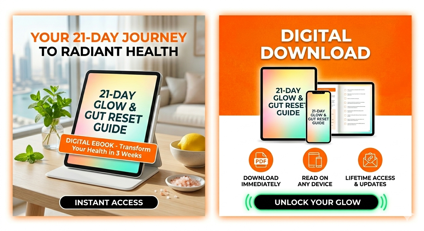 21-Day Glow & Gut Reset Guide (Digital Ebook)